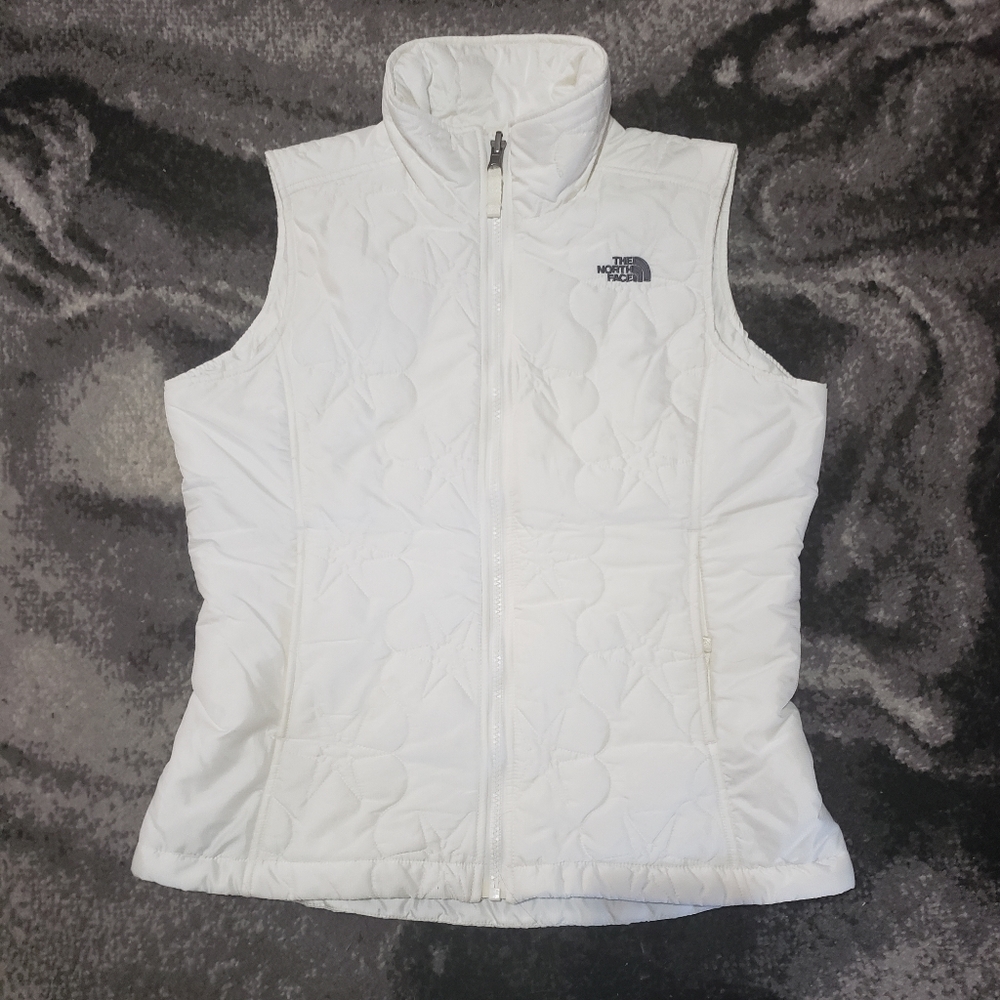 North Face White Vest